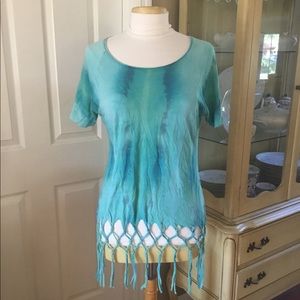 Bashara Lesser Tie-Dye Cotton Top size XS